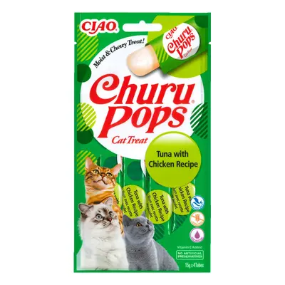 Churu Pops Recompensa Suculenta cu Pui si Ton