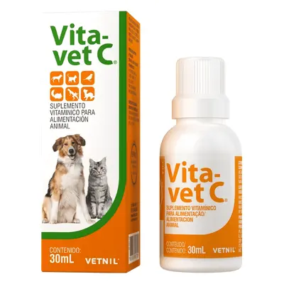 Supliment de vitamina C, VITA-VET C, Vetnil, 30ML