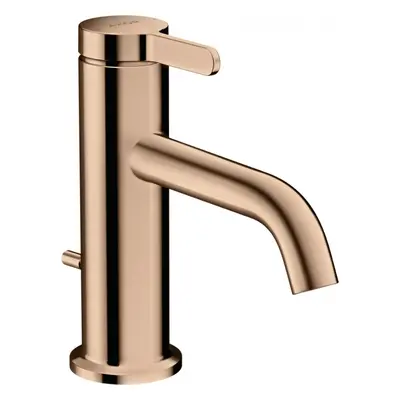 Baterie lavoar baie red gold lucios cu ventil pop-up Hansgrohe Axor One 70