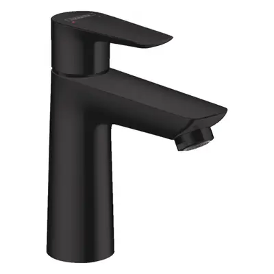 Baterie lavoar negru mat, ventil pop-up inclus, Hansgrohe Talis 110