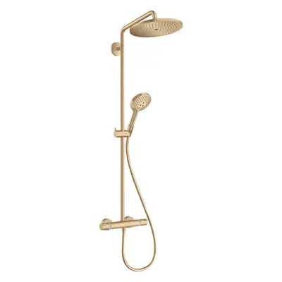 Coloana dus cu baterie termostatata inclusa culoare bronz periat, Hansgrohe, Croma Select S