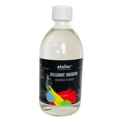 Diluant inodor pentru culori ulei, înlocuitor terebentină, 125 ml sau 250 ml, Atelier