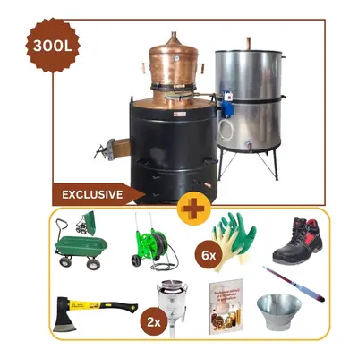 [Pachet Promo] “Gospodarul Profesionist, Cazan 300 Litri Exclusive + Accesorii”