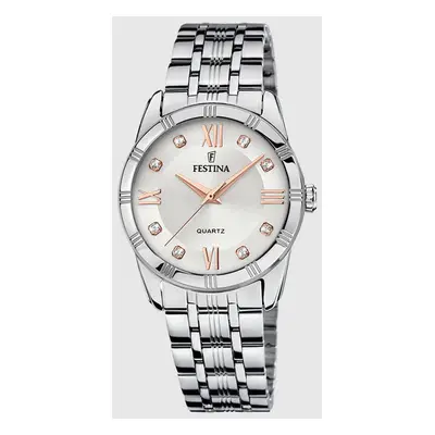 Ceas Dama, Festina, Mademoiselle cu Cristale F16940/B