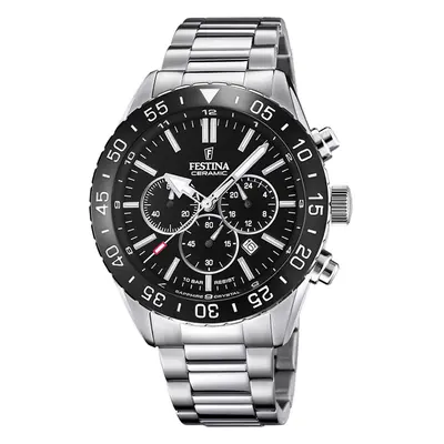 Ceas Barbati, Festina, Ceramic Chrono F20575/3