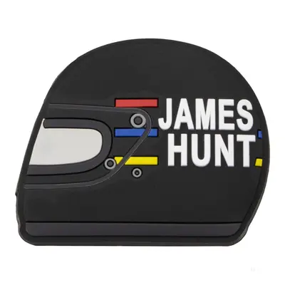 Magnet pentru frigider, James Hunt Helmet 1976, 2019, Negru