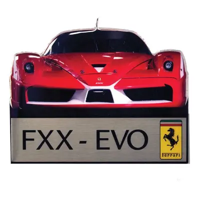 Magnet pentru frigider, Ferrari FXX EVO, Unisex, Rosu