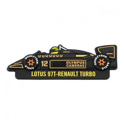 Magnet pentru frigider, Senna Team Lotus, Unisex, Negru