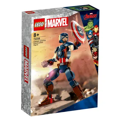 Figurina de constructie Captain America