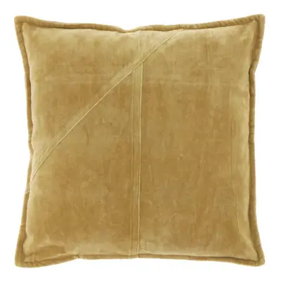 Perna decorativa catifea WIES 45x45 cm, mustar