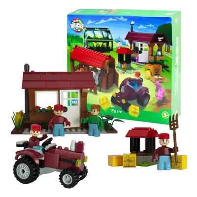 Set de constructie Kid's Brick FARMA, 367 buc