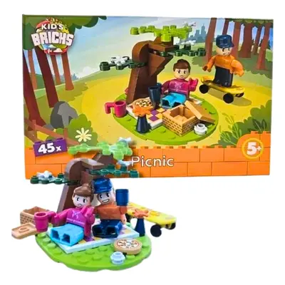 Set de constructie Kid's Brick PICNIC, 45 buc