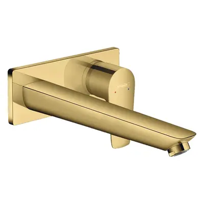 Baterie lavoar Hansgrohe Talis E cu pipa 225 mm, polished gold optic - 71734990