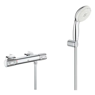 Set Baterie cabina dus termostat Grohe Grohtherm 1000 Performance, set dus 3 tipuri jet,porter(3