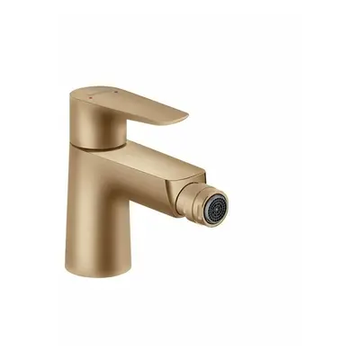 Baterie bideu Hansgrohe Talis E cu ventil pop-up, brushed bronze - 71720140