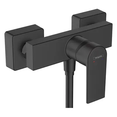 Baterie dus Hansgrohe Vernis Shape, negru mat - 71650670