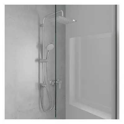 Sistem dus Hansgrohe Vernis Shape 230, 1 jet Reno, fara baterie, crom - 26282000