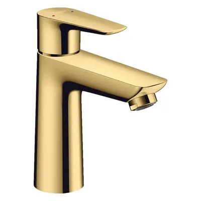 Baterie lavoar Hansgrohe Talis E 110 cu ventil pop-up, polished gold optic - 71710990