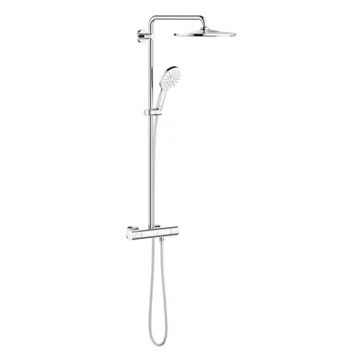 Coloana dus Grohe Rainshower SmartActive 310, baterie termostatata, 111 cm, moon white - 26647LS