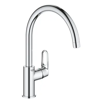 Baterie bucatarie Grohe BauFlow, montare pe chiuveta, crom - 31538001