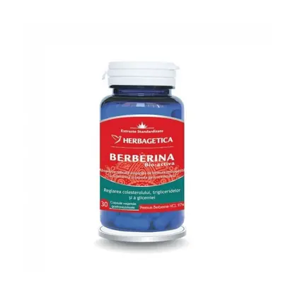 Berberina bio activa 30 capsule