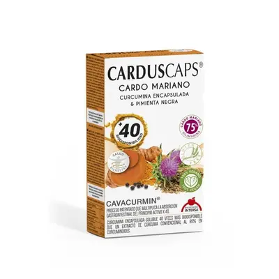 Capsule cu armurariu, curcuma si piper negru, 60 capsule Carduscaps