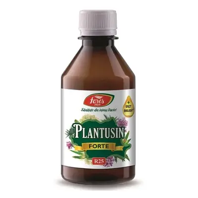 Sirop Plantusin Forte, R25, 250 ml, Fares