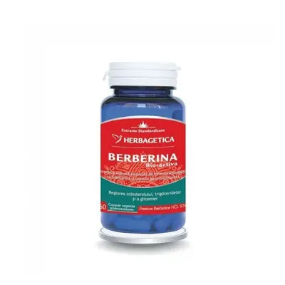 Berberina bio activa 60 capsule