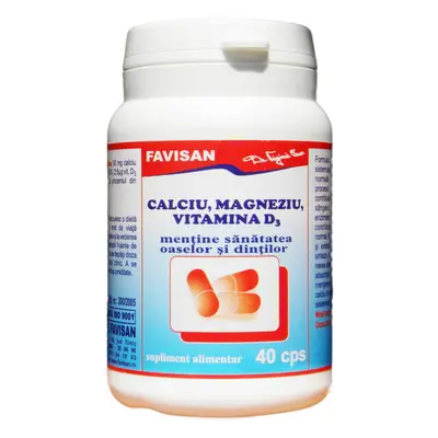 Calciu Magneziu D3 40 capsule