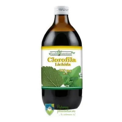 Clorofila lichida suc 100% naturala 500 ml