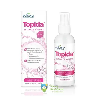 Topida Spray igiena intima tratament infectii fungice 50 ml