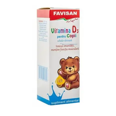 Vitamina D3 pentru copii 30ml