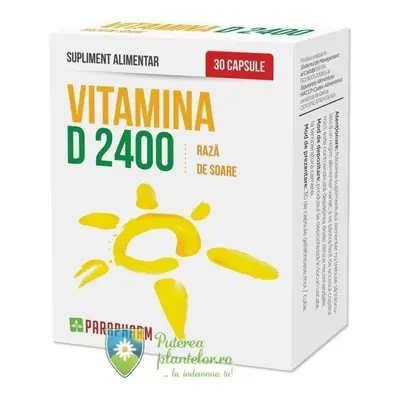 Vitamina D 2400 30 capsule