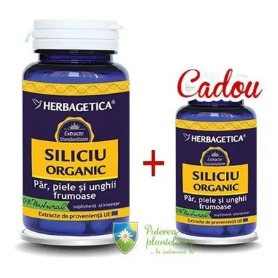 Siliciu Organic 60 cps + 10 cps Cadou