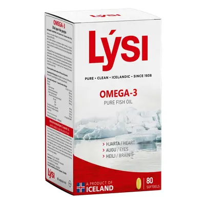 Omega 3 ulei de peste pur 80 capsule