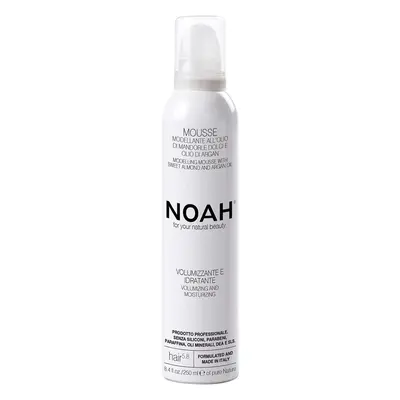 Spuma naturala volumizanta pentru par, cu ulei de argan, Noah, 250 ml