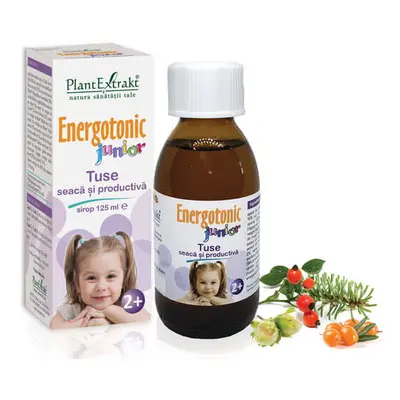 Sirop Energotonic Junior Tuse, 125 ml, Plant Extrakt