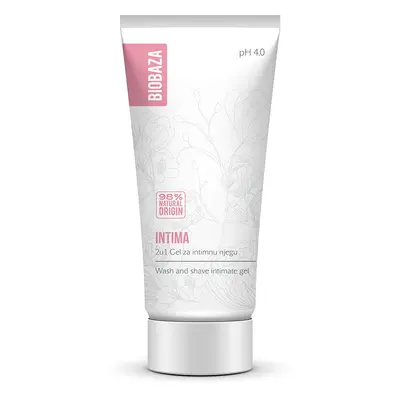 Gel intim natural 2 in 1 pentru curatarea si epilarea zonei intime, cu pH 4.0 Intima, Biobaza, 3