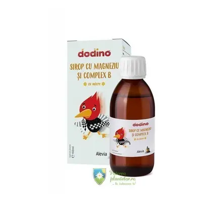 Sirop Magneziu si Complex B cu miere Dodino 150 ml