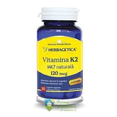 Vitamina K2 MK7 naturala 30 capsule