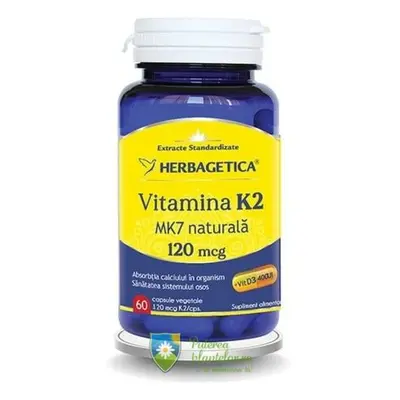 Vitamina K2 MK7 naturala 60 capsule