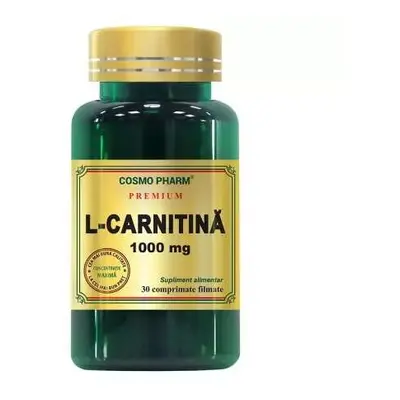 L-carnitina 1000 mg 60 tablete Cosmopharm