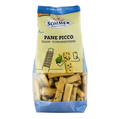 Panne Picco mini grisine bio cu susan si chimen negru, Demeter 150 g SOMMER