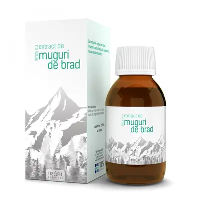 TISOFIT – Sirop cu extract de muguri de brad 150ml