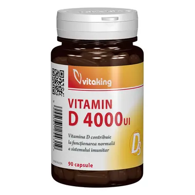 Vitamina D3 Forte - 4000UI - 90 capsule