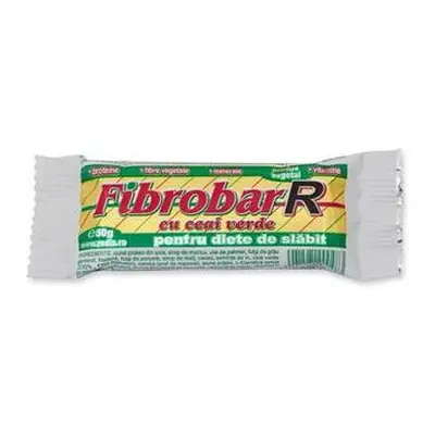 Baton pentru slabit cu ceai verde Fibrobar, 50 g, Redis