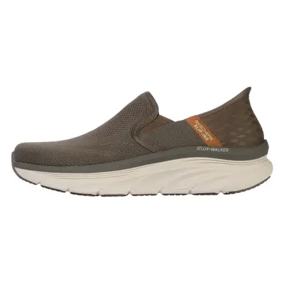 Pantofi sport SKECHERS pentru barbati DLUX WALKER - ORFOR - SLIP-INS - 232455BRN