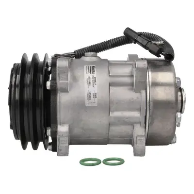 Compresor aer condiționat NISSENS LOTUS 200ml 4 găuri 12V R134a FLX7 132mm 2 caneluri PAG 46