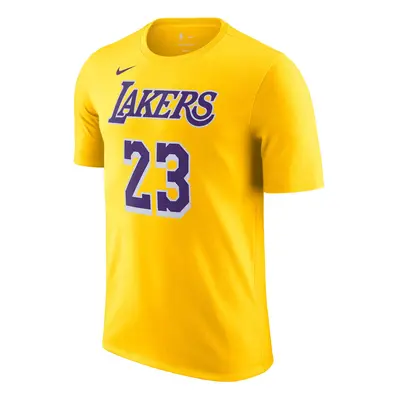 Nike NBA Los Angeles Lakers LeBron James Tee - Bărbați - Tricou cu maneca scurta Nike - Galben -