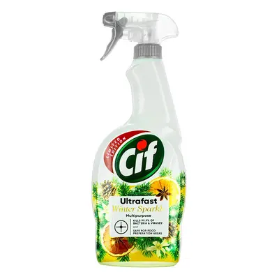 Cif Solutie Curatat multisuprafete cu pompa 750 ml Ultrafast Winter Sparkle